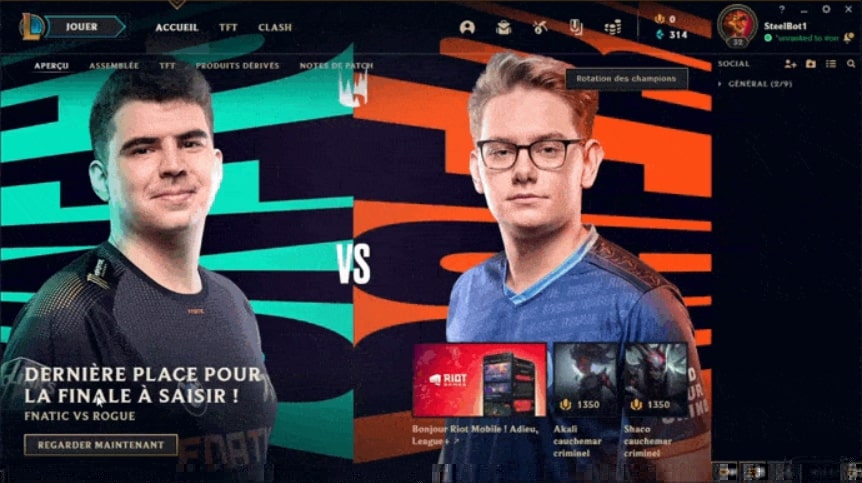 Bot League of Legends